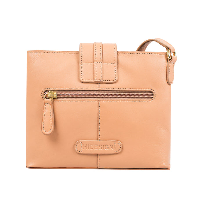 Ee Silvia 03 Off-White Leather Sling Bag