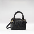 Ee Suzie Black Leather Micro Bag