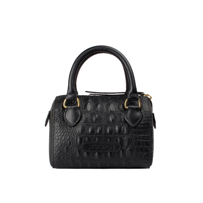Ee Suzie Black Leather Micro Bag