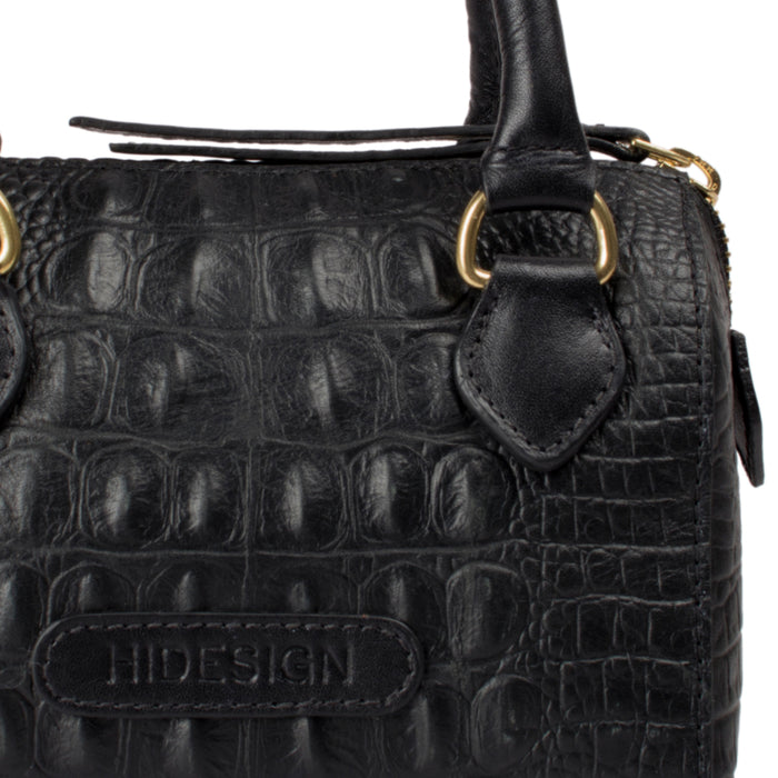 Ee Suzie Black Leather Micro Bag