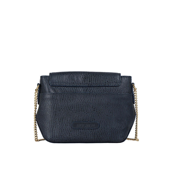 Ee Taurus 03 Blue Leather Sling Bag