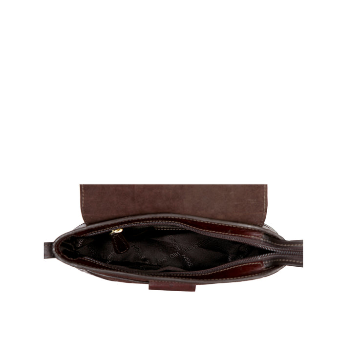 Ee Taurus 03 Brown Leather Sling Bag