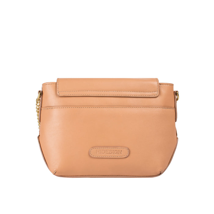 Ee Taurus 03 Nude Leather Sling Bag