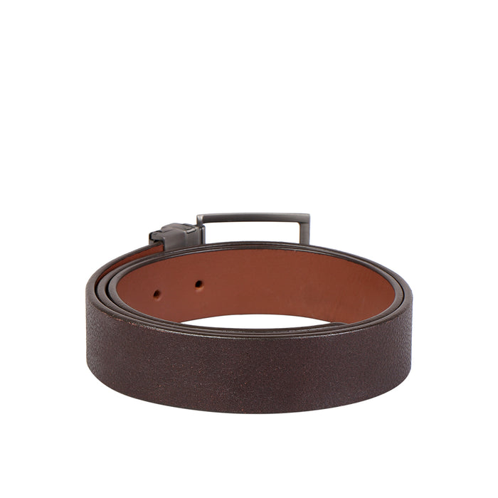 Ee Thanos Men's Tan Reversible Leather Belt
