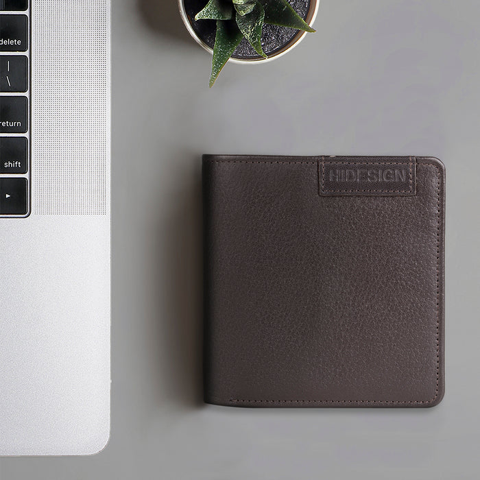Ee Uranus W3  Brown Leather Bi-Fold Wallet