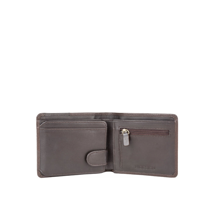Ee Uranus W4  Brown Leather Bi-Fold Wallet
