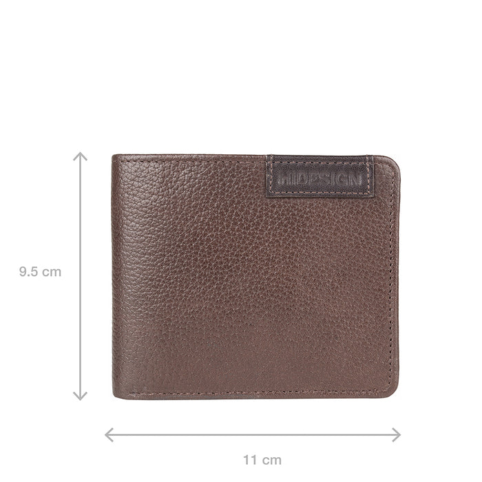 Ee Uranus W4  Brown Leather Bi-Fold Wallet