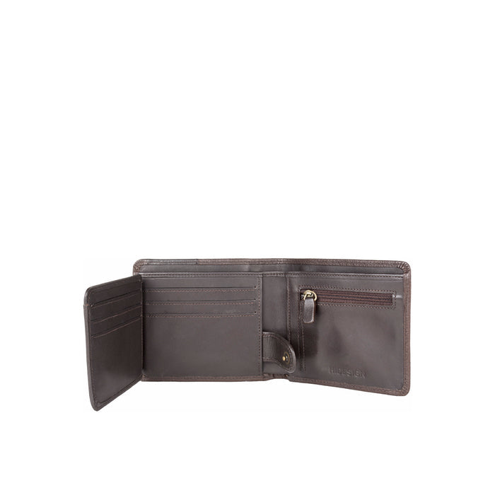 Ee Uranus W4  Brown Leather Bi-Fold Wallet