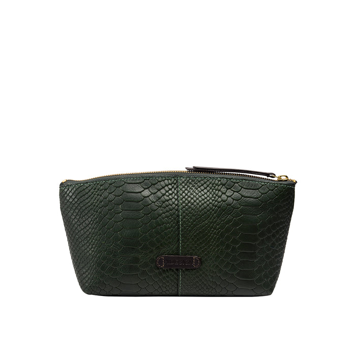 Ee Virgo W5  Green Leather Clutch Wallet