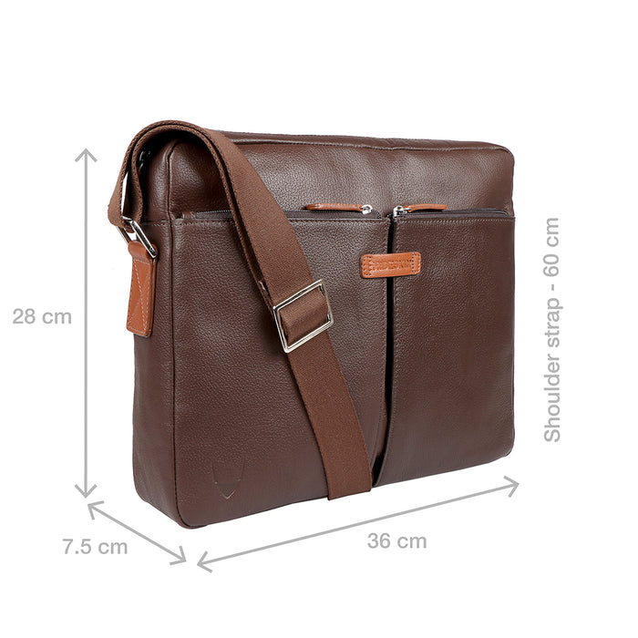 Ee Xavi 01 Brown Leather  Crossbody