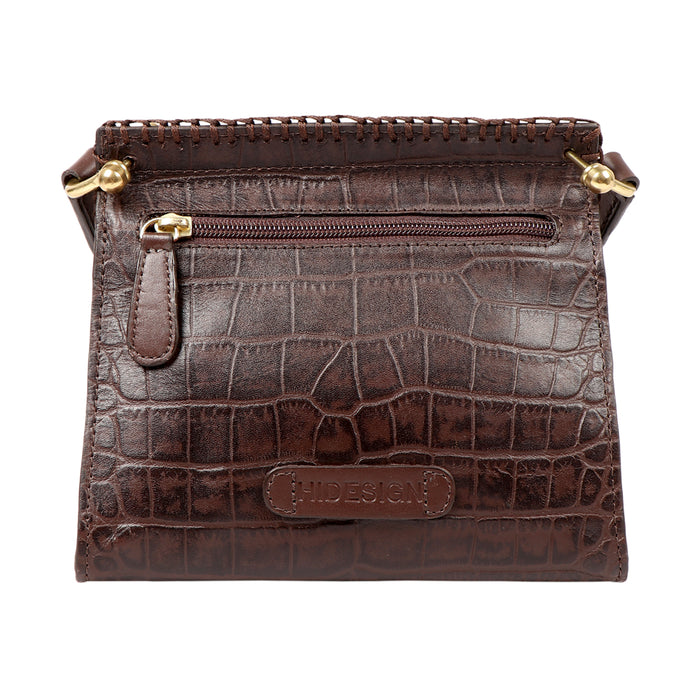 Ee Zoey Brown Leather Mini Bag