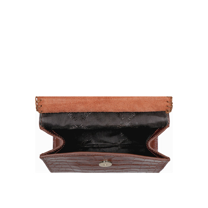 Ee Zoey Tan Leather Mini Bag