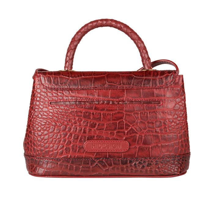 Epocca 03 Red Leather Satchel