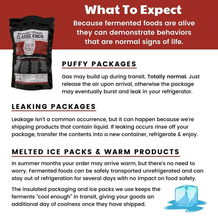 Fermented Classic Kimchi (3 PACK)