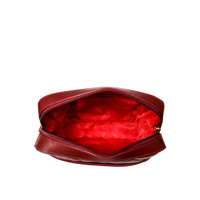 Fl Keira 02 Marsala Leather Sling Bag