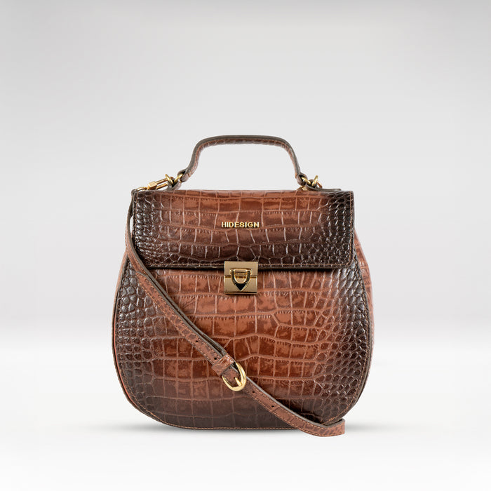 Fling 02 Tan Leather Satchel