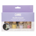 Floral 4 Pack Scented Car Fresheners Bundle