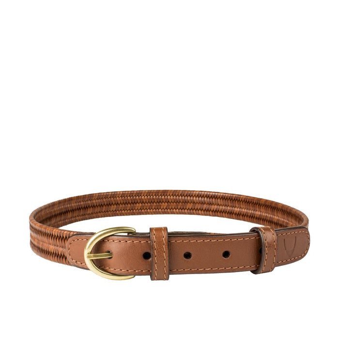 Florence Women's Tan Non Reversible Leather Belt