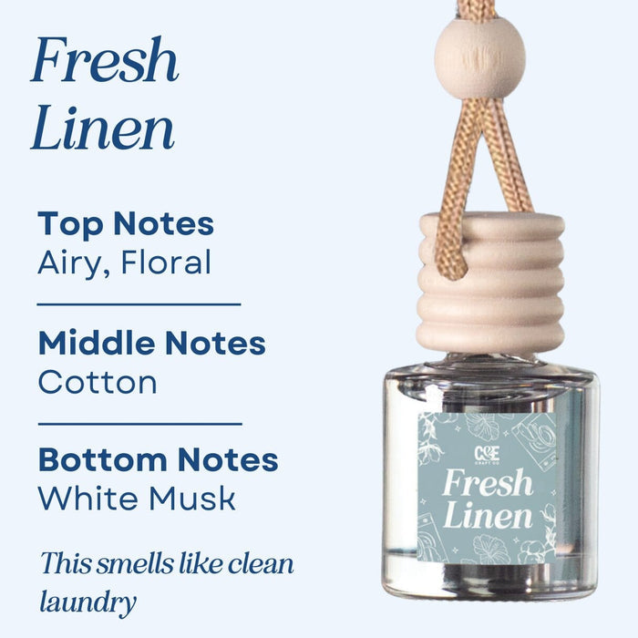 Fresh Linen Scented Car Freshener Vehicle Air Fresheners CE Craft