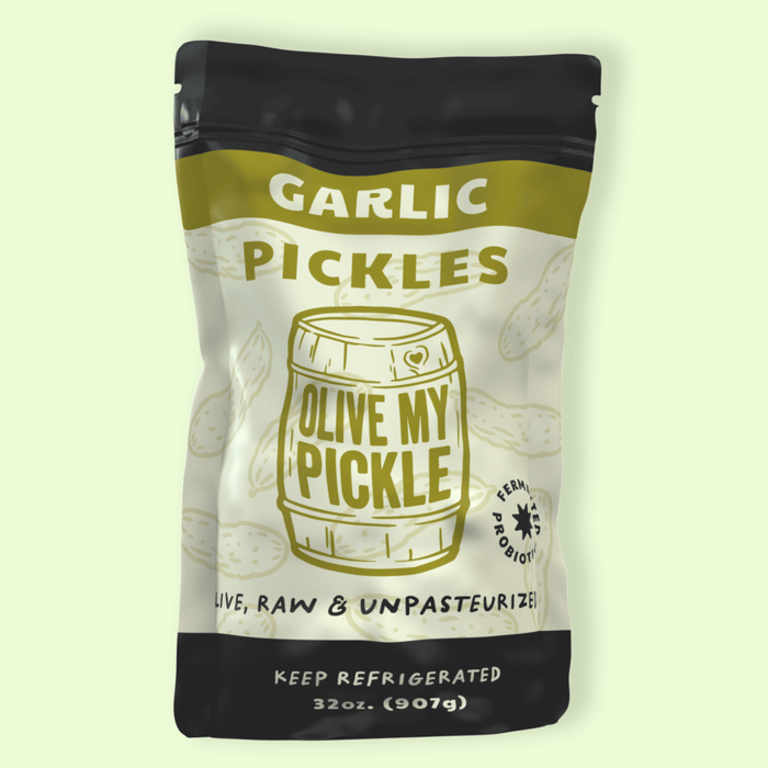 Garlic Fermented Pickles (3 PACK)