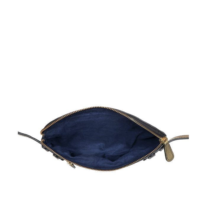 Gothic 01 Black Leather Belt Bag