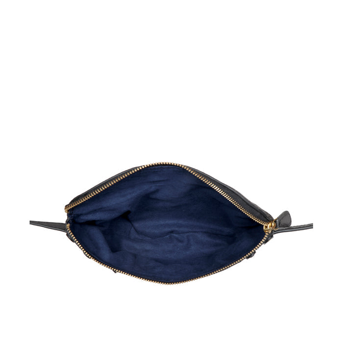 Gothic 01 Black Leather Belt Bag