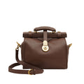 Grazia Brown Leather Satchel