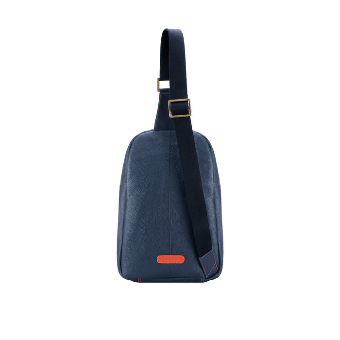 Gypsy 03 Blue Leather Backpack