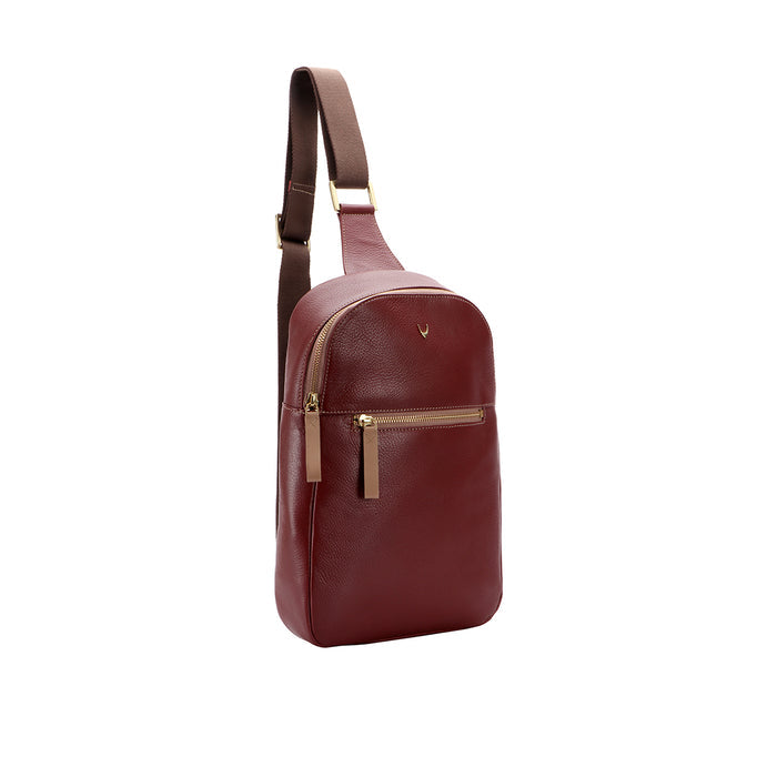 Gypsy 03 Red Leather Backpack