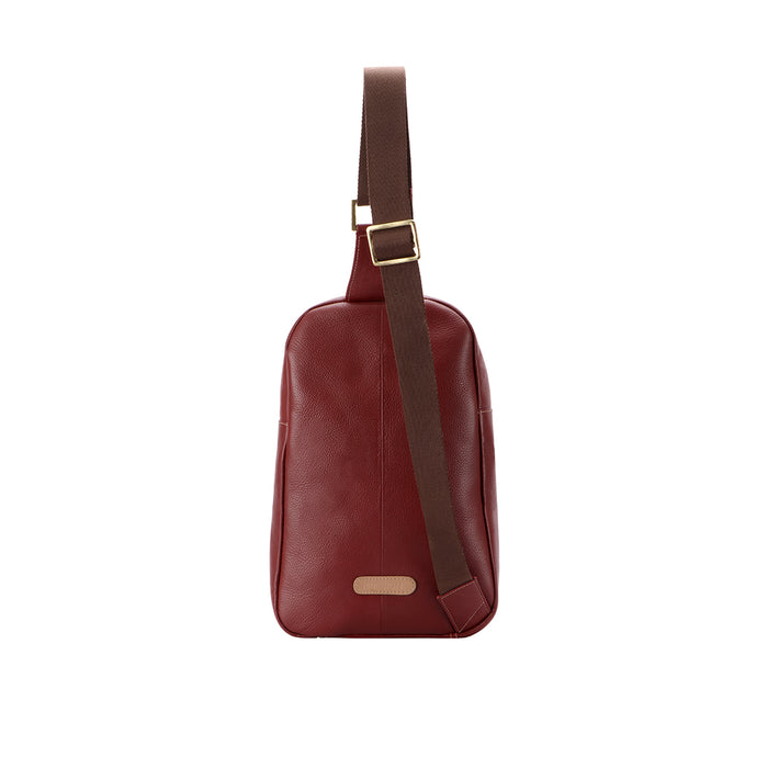 Gypsy 03 Red Leather Backpack