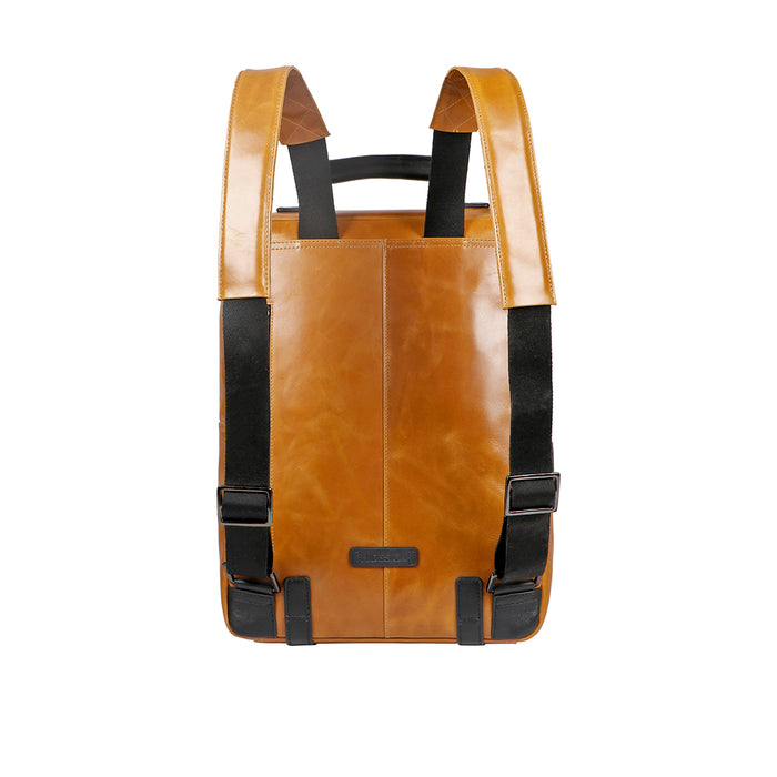 Hard Rock 03 Tan Leather  Backpack