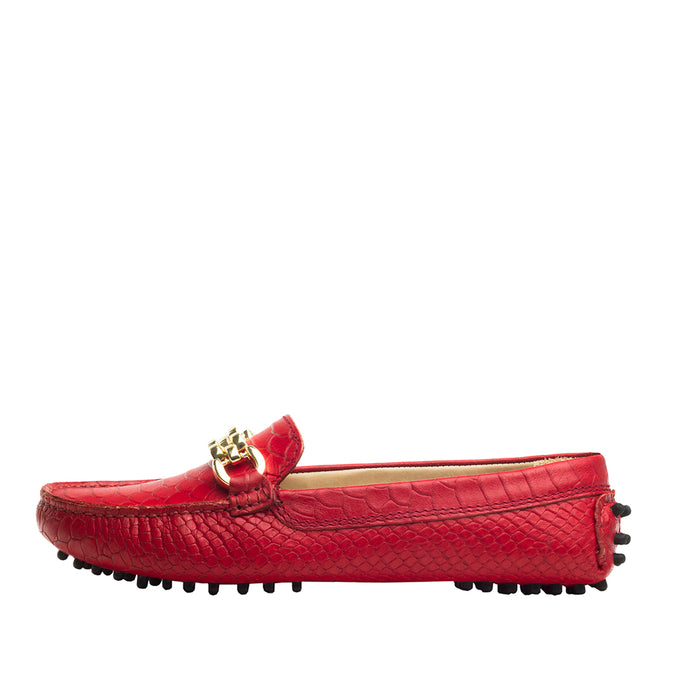 HEPBURN WOMENS MOCASSIN SHOES - Hidesign