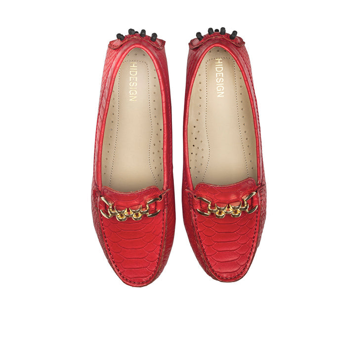 HEPBURN WOMENS MOCASSIN SHOES - Hidesign