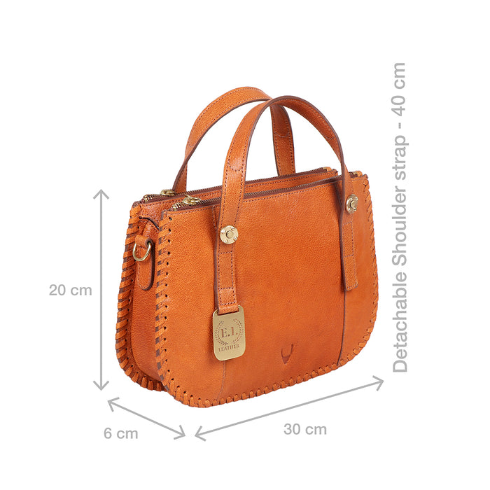 Hope 02 Tan Leather Satchel