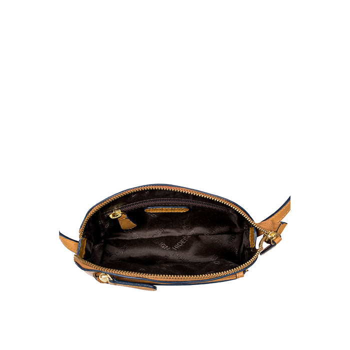 Human W1 Tan Leather Sling Wallet