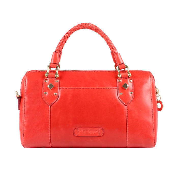 Indie 01 Red Leather Satchel