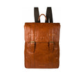 Indigo 01 E.I Tan Leather  Backpack