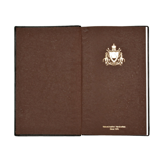 Inspirations Black Leather Note Book