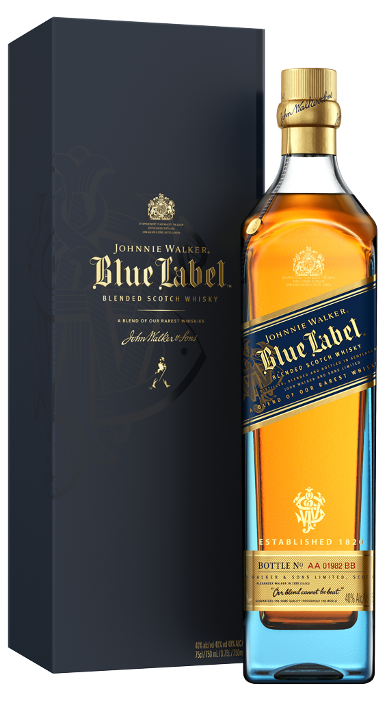 Johnnie Walker Blue Label Blended Scotch Whisky 750ml