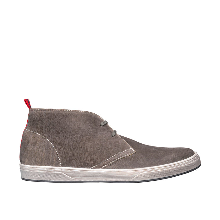K2 Men's Grey Leather Sneaker