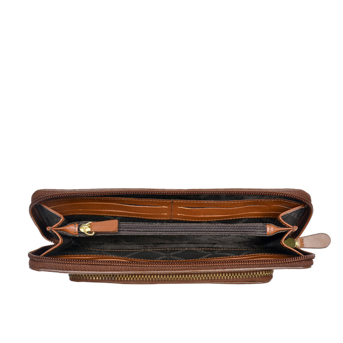 KATNISS W1 ZIP AROUND WALLET - Hidesign