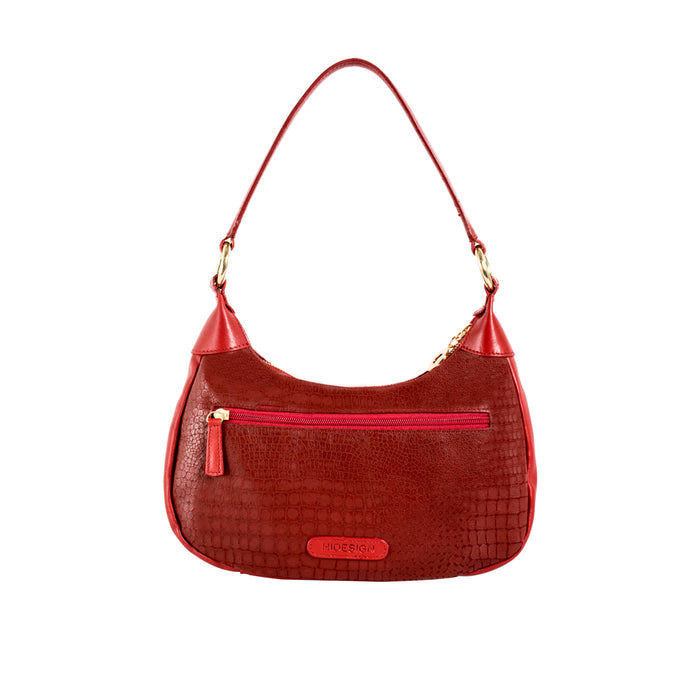 Keaton 02 Red Leather Hobo