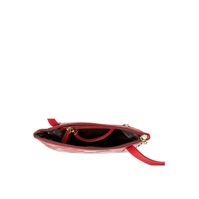 Keaton 03 Red Leather Crossbody