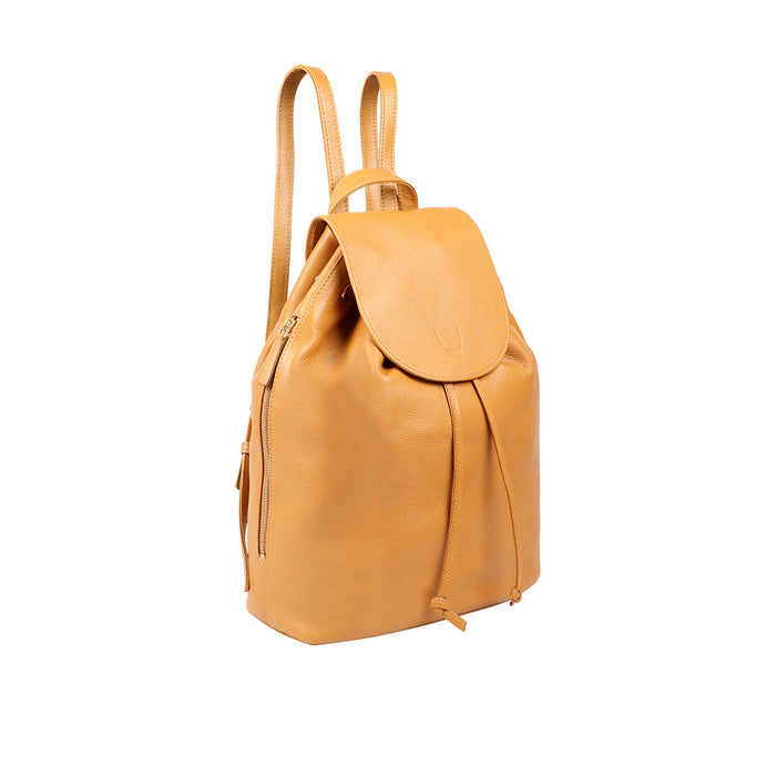 Leah Brown Leather Backpack