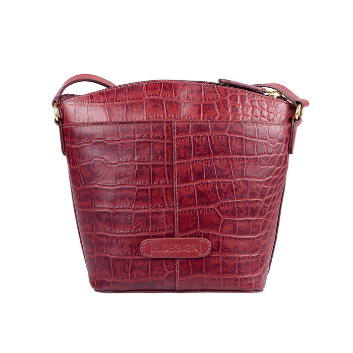 Lotus 01 Sb Marsala Leather Sling Bag
