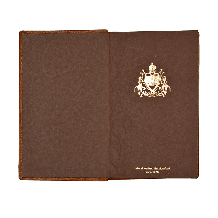 Love Pray Laugh Brown Leather Note Book
