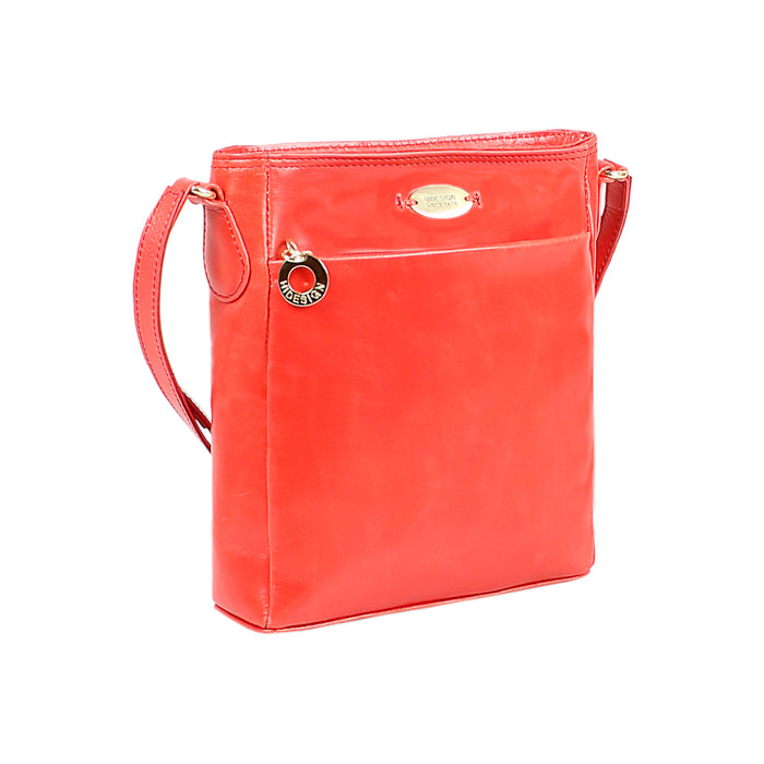 Lucia 03 Red Leather Sling Bag