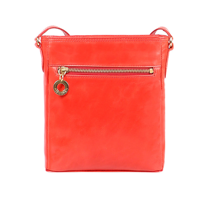 Lucia 03 Red Leather Sling Bag