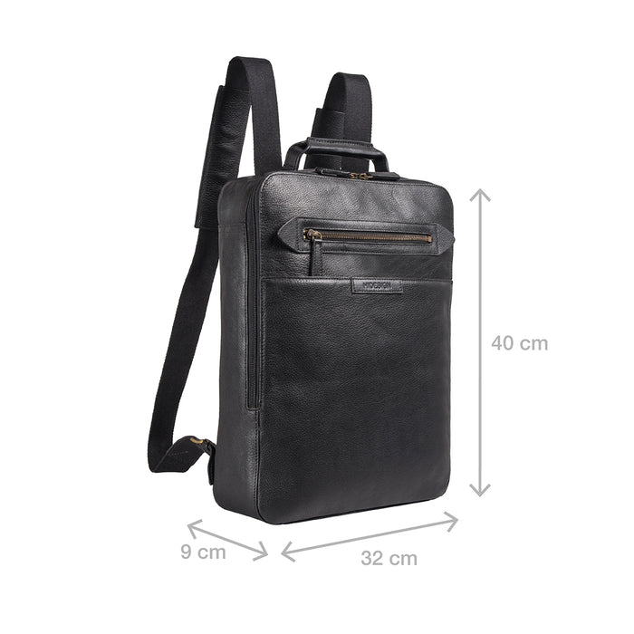 Mackenzie 01 Sb Black Leather  Backpack