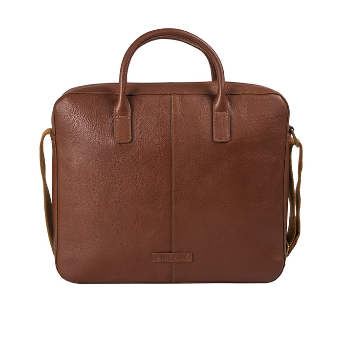Mackenzie 03 Sb Tan Leather  Briefcase